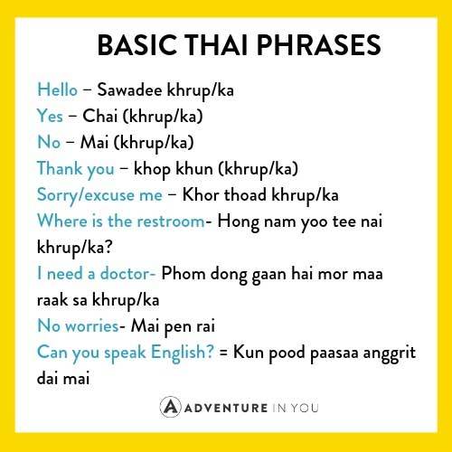 Learn Thai Language: Must-Know Phrases for Your Travel