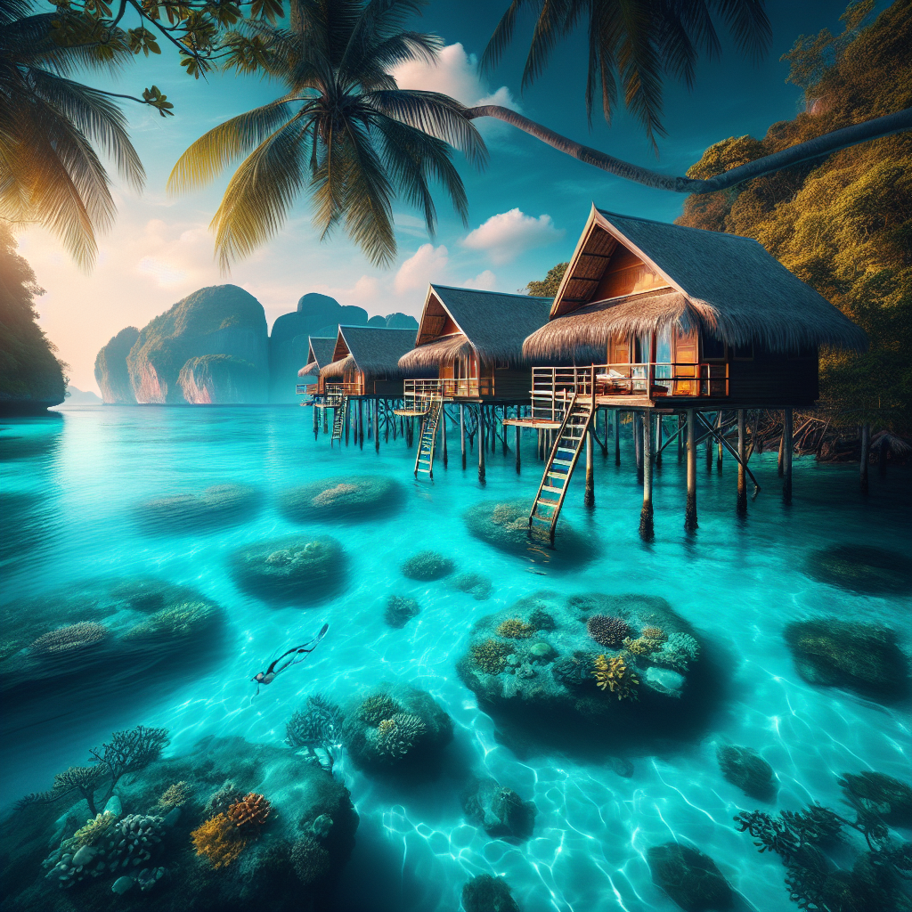 Thailand Beach Bungalows Over Water