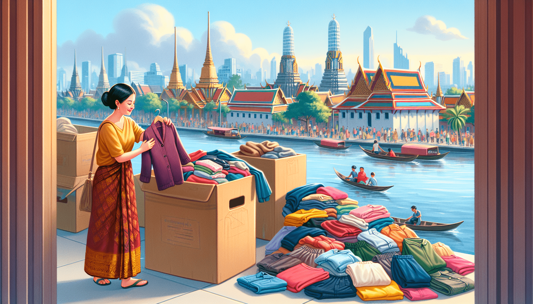 Where To Donate Clothes In Bangkok